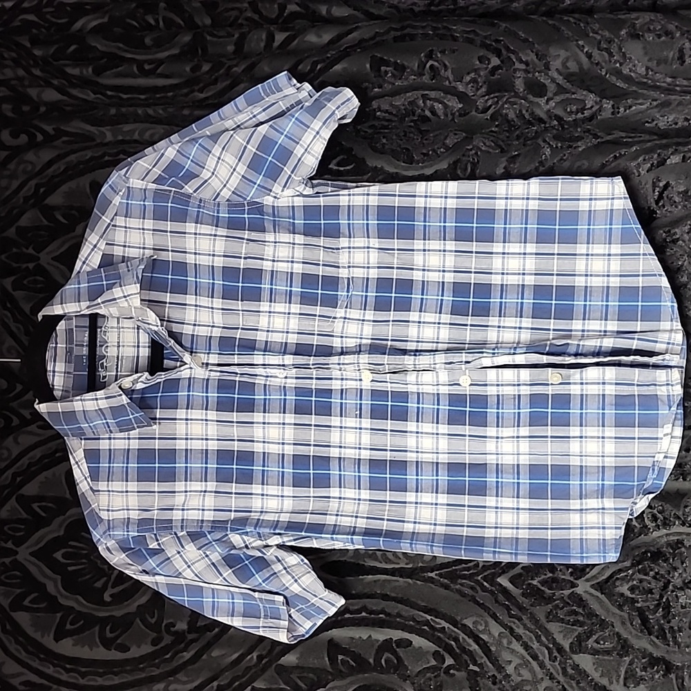 Boys short sleeve button down shirt